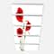 Designart - Isolated Red Poppy Flowers - Floral Canvas Art Print